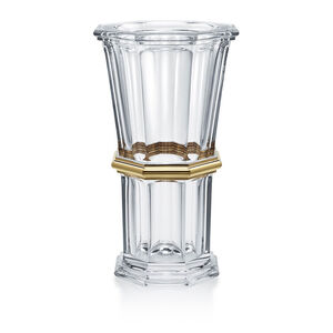 Harcourt Vase Straight Gold, medium